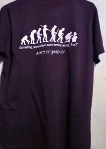 Purple Graphic Tee