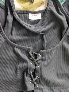 Black Streetwear Top