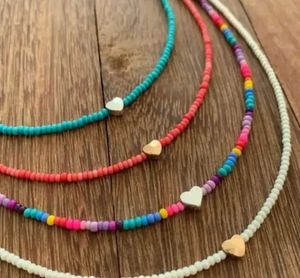 Beads choker necklace