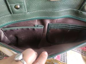 Olive Green Laptop Bag
