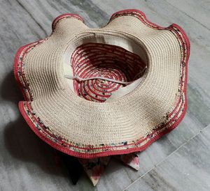 Summer Hat With A Bow