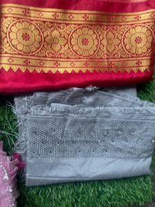 Unstitched Blouse Material