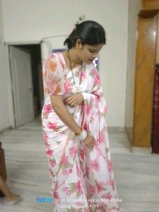 Saree With Stitch Blouse