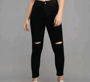 Ripped Black Jeans