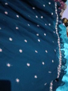 Elegant Embroidered Indian Outfit
