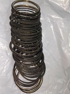 Beautiful Black Metal Bangles