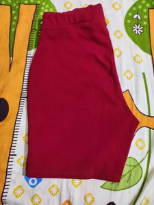 Maroon Cycling Shorts