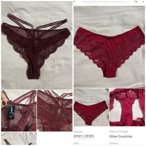Lace Detail Briefs