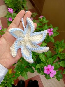 Crochet Star Ornament