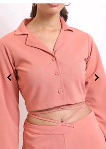 Peach Co-ord Set