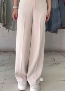 Beige Coloured Formal Pants
