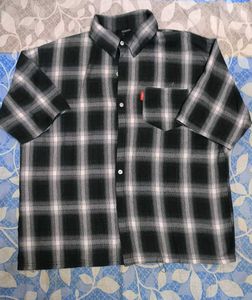 Checked Short Sleeve Shirt