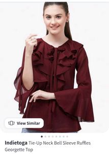 Burgundy Colour Top/Tunics
