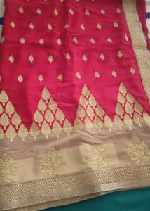 Elegant Pink Saree