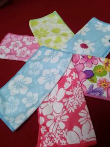 Soft Floral Print Handkerchiefs✨