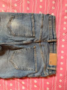 Light Wash Denim Jeans