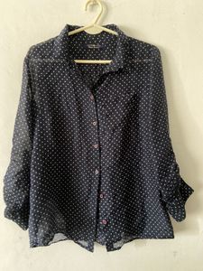 Navy Blue Shirt