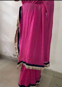 🆕Ready to wear Designer Saree &amp; Blouse