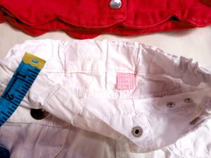 V, Beautiful Baby Girl Dress Red Jacket Nd, Skirt