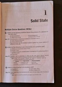 NCERT Exemplar Chemistry Class XII