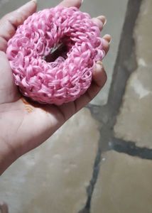 Pink Hair Tie