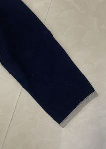 Navy Blue Korean Blazer