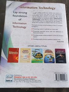 Information Technology Textbook - Class IX