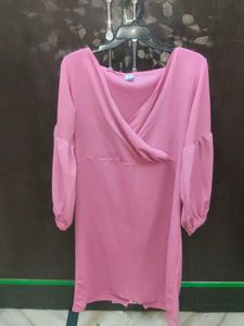 Pink Mini Dress