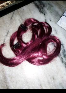 Burgundy Hair Extension