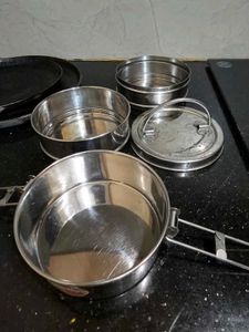 3 Tier Steel Lunch Box