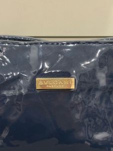 BVLGARI Navy Blue Pouch