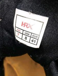 HRX Stylish Black Casual Shoes