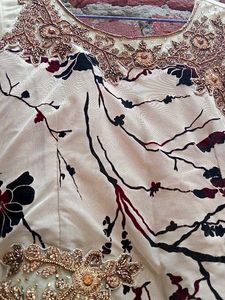 Beautiful Gown With Legging And Dupatta