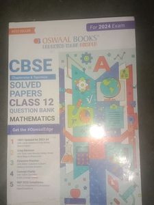 Cbse Oswaal Mathematics Class 12 Question Bank