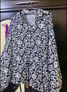Trendy Printed Pancho Top L Upto 2xl