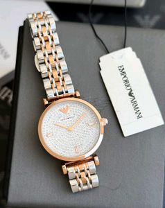 EMPORIO ARMANI DUAL TONE PREMIUM LADIES WATCH