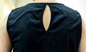 Vero Moda Black Shimmer Party Top