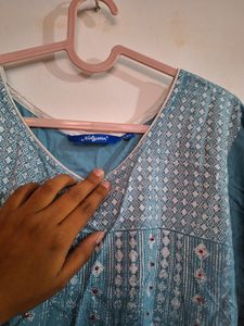 Sky Blue Kurta