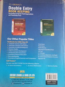CLASS 12 ACCOUNTS BOOK 2022 EDITION