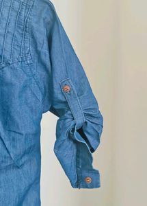 Dark Blue Shirt | Women Tops