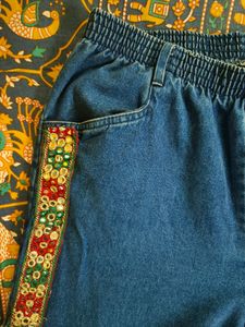 INDO WESTERN BOYFRIEND JEANS