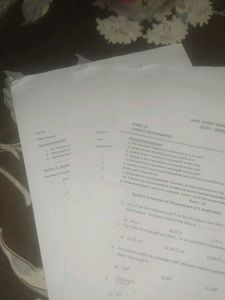 Class 9th Half Yearly Examination Questions Set