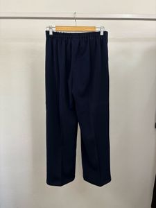 Navy Blue Wide Leg Trousers