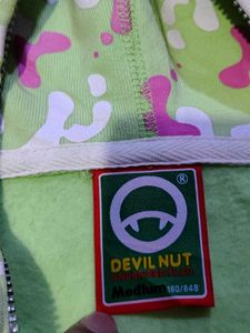 devil nut Fun Patterned Hoodie
