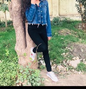 Zara Blue Denim Jacket