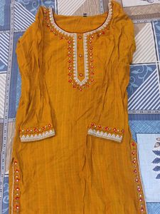 Golden Yellow Suit