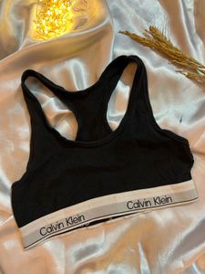 Calvin Klein Black Sports Bra