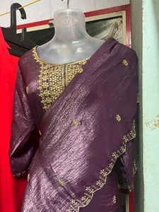 Elegant Purple Kurta Set