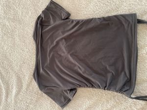 Lulu &amp; Sky Grey V-Neck Tee