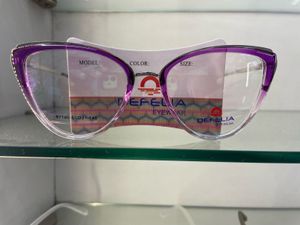 Defelia Purple Cat Eye Glasses